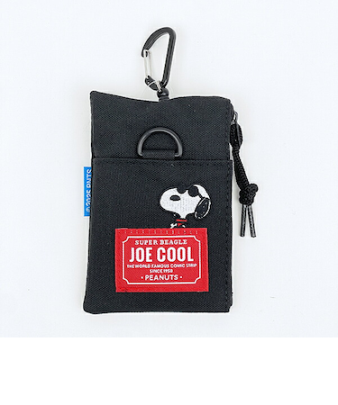 スヌーピー ジョー・クール リール付きパスポーチ 定期入れ パスケース SNOOPY