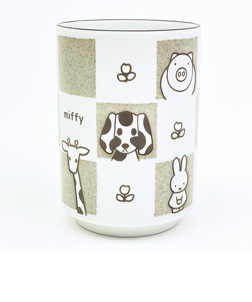 ミッフィー miffy どうぶつ 湯呑 茶 コップ 食器 日本製
