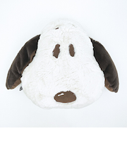 スヌーピー フェイスクッション モカ SNOOPY