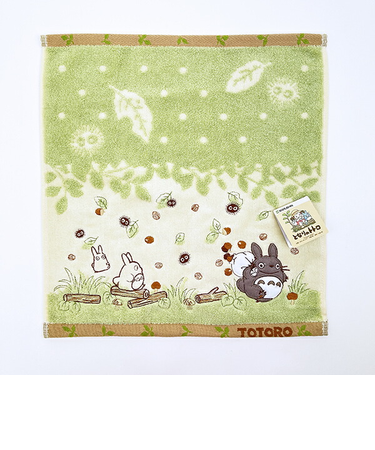 スタジオジブリ となりのトトロ 小道 ウォッシュタオル