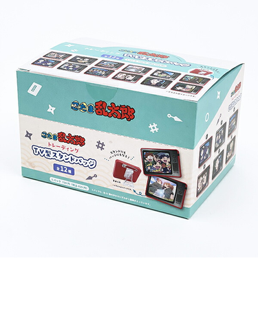 忍たま乱太郎 トレーディングTV型スタンドバッジ 全12種 コンプリートBOX 日本製