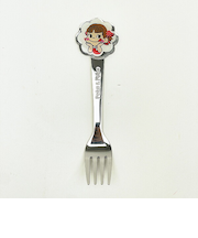 サンリオ ハローキティ × 不二家 ペコちゃん ステンレス子供フォーク(ダイカット) カトラリー 不二家 キッズ Sanrio