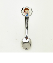 サンリオ ハローキティ × 不二家 ペコちゃん ステンレス子供スプーン(ダイカット) カトラリー 不二家 キッズ Sanrio