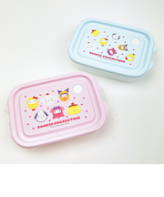 サンリオキャラクターズ 抗菌シールボックス(M) 2P ランチ 日本製 なりきり食べ物シリーズ Sanrio