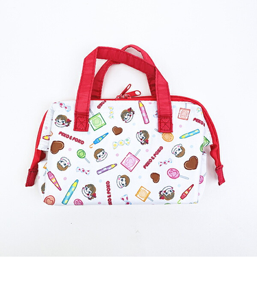 ペコちゃん ポコちゃん がま口ランチバッグ おかし 不二家