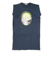 水森亜土 スーパーBIGTシャツ(L) ワンピース ネイビー アパレル