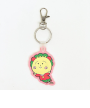 コジコジ ラバーキーホルダー (ビューン) ピンク