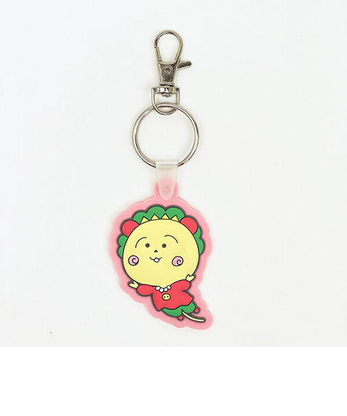 コジコジ ラバーキーホルダー (ビューン) ピンク