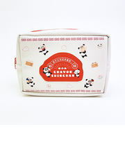 クレヨンしんちゃん パンダ 合皮ワッペン風ポーチ 中華しんちゃん