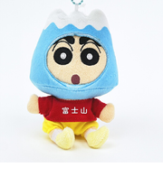 クレヨンしんちゃん 富士山 ぬいぐるみマスコット キーホルダー