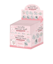 水森亜土 シークレットアクリルミラーシール 【全10種類のうちランダムで1点】