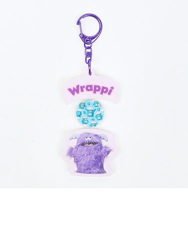 ホイッピ&ラッピ ラッピ パカッとアクリルキーホルダー Whippi＆Wrappi