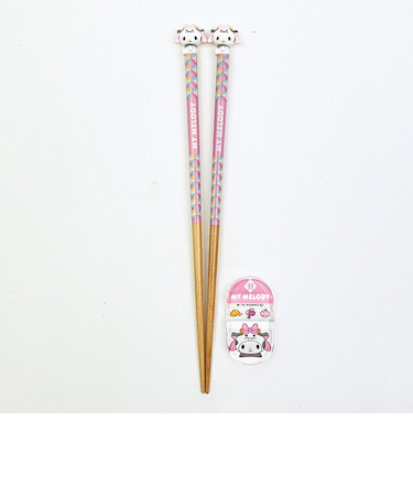 サンリオ マイメロディ 『丑』 マスコット付き 箸・箸置き 干支シリーズ Sanrio
