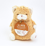 ねこ肯定感 とらねこのしゃけ ウォームミニクッション ぬいぐるみ