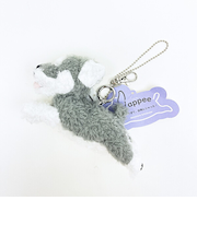 フラッピー ミニチュアシュナウザー バッグチャーム キーホルダー マスコット りぶはあと