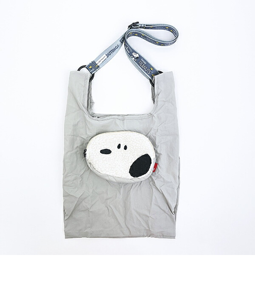 スヌーピー ショッピングバッグミッド Smile トートバッグ ROOTOTE ルートート コラボ SNOOPY