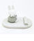 ミッフィー miffy マスコットモバイルスタンド グレー