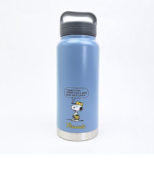 スヌーピー スクリューハンドルマグボトル(800ml) ベースボール 水筒 ランチ SNOOPY