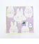 ミッフィー miffy ミニタオル おばけごっこ ラベンダー ハンカチ 西川
