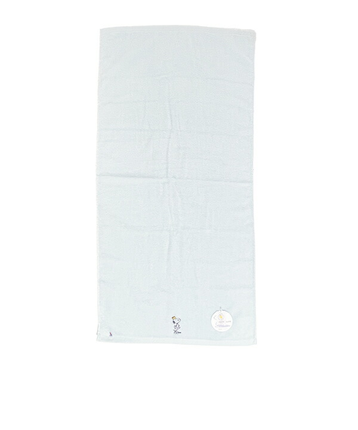 スヌーピー PEANUTS 75th かるわた バスタオル グリーン 今治 日本製 西川 SNOOPY