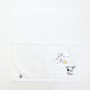 スヌーピー PEANUTS 75th かるわた ウォッシュタオル ホワイト 今治 日本製 西川 SNOOPY
