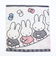 ミッフィーとおともだち miffy ウォッシュタオル アイボリー 日本製 西川
