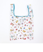 サンリオキャラクターズ × SWIMMER(スイマー) エコバッグ  (ホワイト) Sanrio