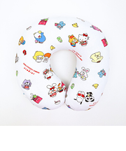 サンリオキャラクターズ × SWIMMER(スイマー) ネックピロー (ホワイト) 枕 旅行 Sanrio