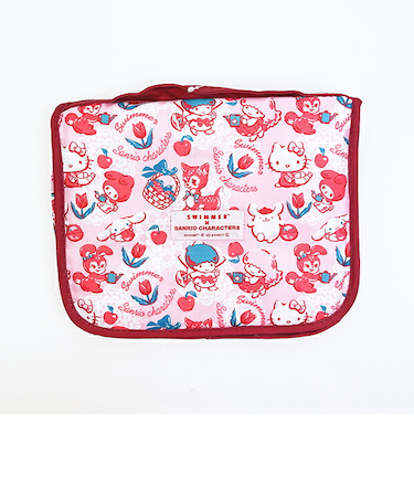 サンリオキャラクターズ × SWIMMER(スイマー) トラベルポーチ (ピンク) 旅行 Sanrio