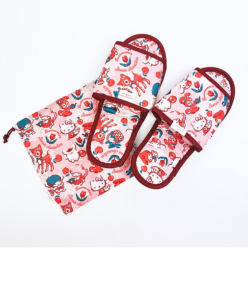 サンリオキャラクターズ × SWIMMER(スイマー) 携帯スリッパ (ピンク) (24～26cm) 旅行 Sanrio