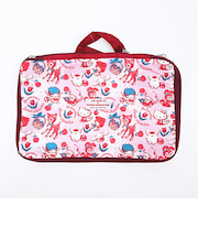 サンリオキャラクターズ × SWIMMER(スイマー) 圧縮トラベルポーチ (ピンク) 旅行 Sanrio