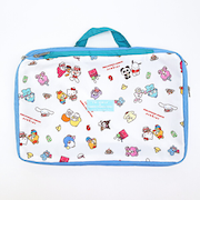 サンリオキャラクターズ × SWIMMER(スイマー) 圧縮トラベルポーチ (ホワイト) 旅行 Sanrio