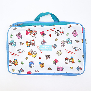 サンリオキャラクターズ × SWIMMER(スイマー) 圧縮トラベルポーチ (ホワイト) 旅行 Sanrio