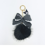 サンリオ クロミ リボンファーチャーム ブラック Sanrio