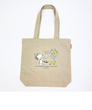 スヌーピー トートバッグ トール ベージュ PEANUTS 75th ROOTOTE ルートート SNOOPY