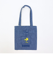 スヌーピー ウッドストック ミニトートバッグ ブルー PEANUTS 75th ROOTOTE ルートート SNOOPY