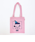 スヌーピー ルーシー ミニトートバッグ ピンク PEANUTS 75th ROOTOTE ルートート SNOOPY