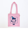 スヌーピー ルーシー ミニトートバッグ ピンク PEANUTS 75th ROOTOTE ルートート SNOOPY