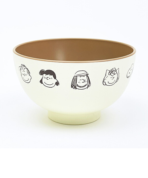 スヌーピー スヌーピー＆フレンズ 塗汁椀(M) 食器 茶碗 日本製 SNOOPY