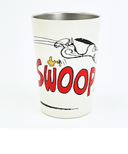 スヌーピー ステンレスタンブラー アイボリー コップ SNOOPY