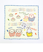 ミッフィー miffy ミニタオル パーティーフレンズ ハンカチ