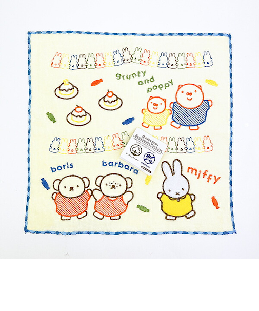 ミッフィー miffy ミニタオル パーティーフレンズ ハンカチ