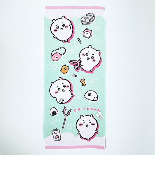 ちいかわ ちいかわいろいろ フェイスタオル