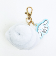 サンリオ シナモロール アクリル付きしっぽチャーム キーホルダー シナモン Sanrio