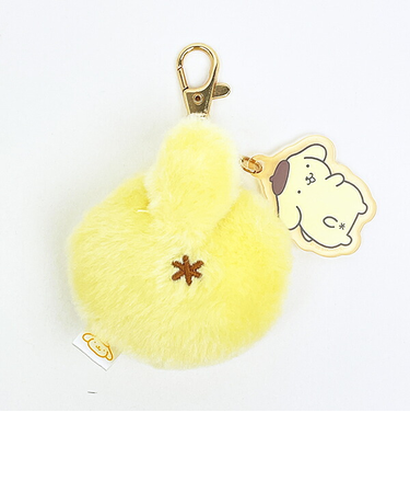 サンリオ ポムポムプリン アクリル付きしっぽチャーム キーホルダー Sanrio