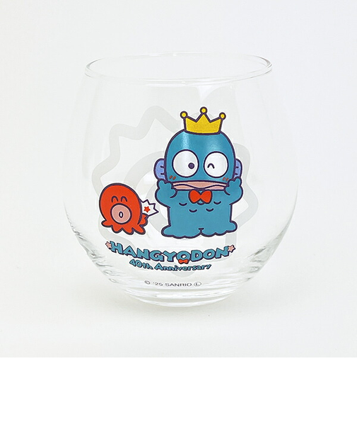 サンリオ ハンギョドン 40th まんまるグラス コップ 日本製 Sanrio