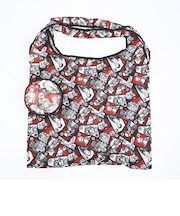 ワンピース ONE PIECE ポーチ付きエコバッグ レッド