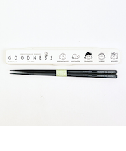 スヌーピー 抗菌 音のならない箸・箸箱セット ランチ PEANUTS 75th Anniversary SNOOPY 日本製