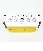 スヌーピー 抗菌 2段ランチボックス 弁当箱 PEANUTS 75th Anniversary SNOOPY 日本製