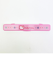 サンリオ ハローキティ 抗菌音の鳴らない箸箱セット ランチ カオハナシリーズ 日本製 Sanrio